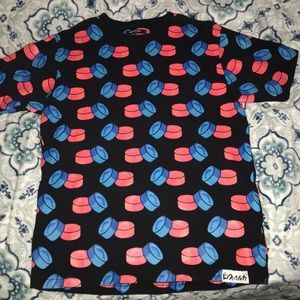 “Pink dolphin” ecstasy pill shirt